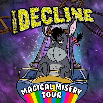 THE DECLINE "Magical Misery Tour" LP (Pee) Orange